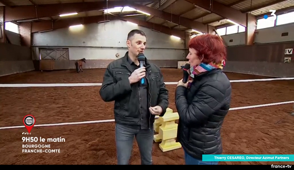 Equicoaching discovery morning with France 3